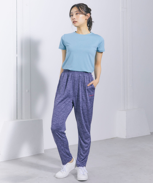 cross marche(クロスマルシェ)の「【HEAD】吸水速乾・UV対策 テーパードフィットパンツ(ヘッド)(その他パンツ・レディース・ネイビー/ブラック/パープル/チャコールグレー・L/M/LL)」の15枚目の写真