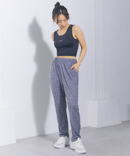 cross marche(クロスマルシェ)の「【HEAD】吸水速乾・UV対策 テーパードフィットパンツ(ヘッド)(その他パンツ・レディース・ネイビー/ブラック/パープル/チャコールグレー・L/M/LL)」の20枚目の写真