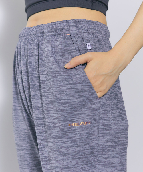 cross marche(クロスマルシェ)の「【HEAD】吸水速乾・UV対策 テーパードフィットパンツ(ヘッド)(その他パンツ・レディース・ネイビー/ブラック/パープル/チャコールグレー・L/M/LL)」の9枚目の写真