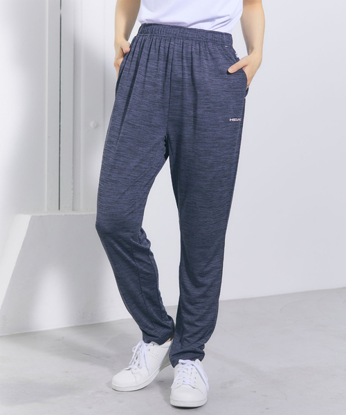 cross marche(クロスマルシェ)の「【HEAD】吸水速乾・UV対策 テーパードフィットパンツ(ヘッド)(その他パンツ・レディース・ネイビー/ブラック/パープル/チャコールグレー・L/M/LL)」の4枚目の写真