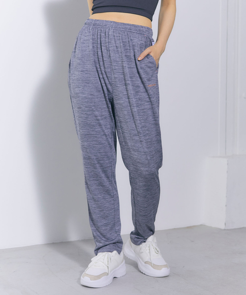 cross marche(クロスマルシェ)の「【HEAD】吸水速乾・UV対策 テーパードフィットパンツ(ヘッド)(その他パンツ・レディース・ネイビー/ブラック/パープル/チャコールグレー・L/M/LL)」の3枚目の写真