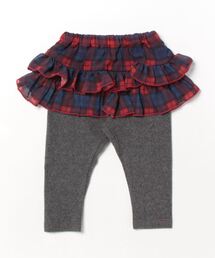 kids zoo（キッズズー）の「シフォンチェックチュチュ付きパンツ（その他パンツ・キッズ）」