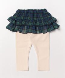 kids zoo | シフォンチェックチュチュ付きパンツ(その他パンツ)
