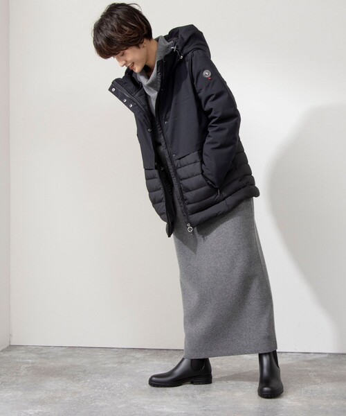 NOLLEY’S(ノーリーズ)の「◇【WEB限定】ハミルトンNYターンカフスプルオーバーニット(ニット/セーター・レディース・チャコールグレー/ブラック/グレイッシュベージュ/オフホワイト・FREE)」の14枚目の写真