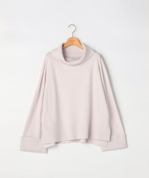 NOLLEY’S(ノーリーズ)の「◇【WEB限定】ハミルトンNYターンカフスプルオーバーニット(ニット/セーター・レディース・チャコールグレー/ブラック/グレイッシュベージュ/オフホワイト・FREE)」の13枚目の写真