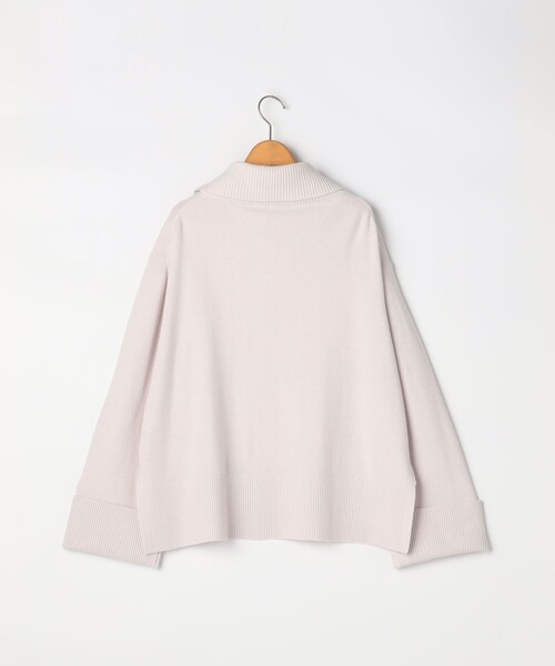 NOLLEY’S(ノーリーズ)の「◇【WEB限定】ハミルトンNYターンカフスプルオーバーニット(ニット/セーター・レディース・チャコールグレー/ブラック/グレイッシュベージュ/オフホワイト・FREE)」の12枚目の写真