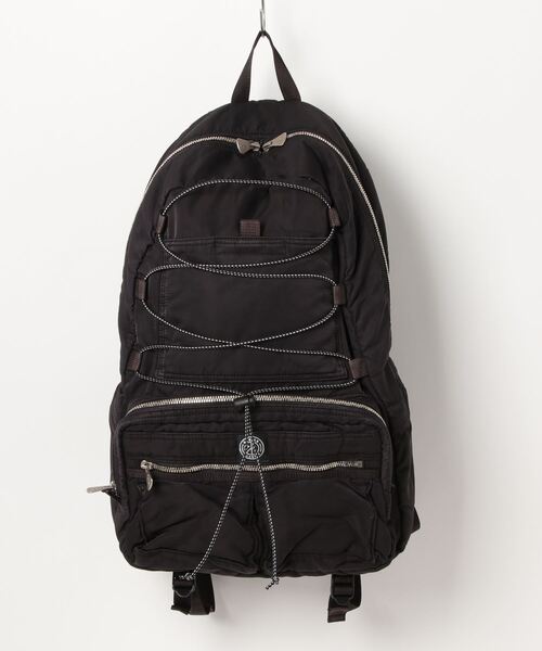 PORTER CLASSIC（ポータークラシック）の「【Porter Classic / ポータークラシック】SUPER NYLON DAYPACK L（バックパック/リュック・メンズ・ブルー/ブラック・FREE）」の10枚目の写真