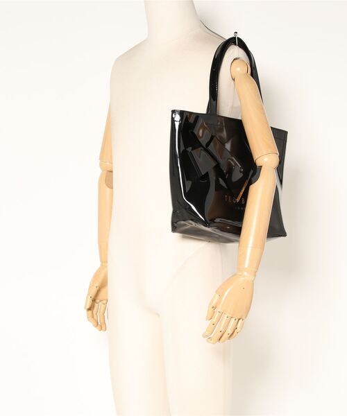 Ted Baker（テッドベーカー）の「NIKICON リボン アイコントートバッグ(Sサイズ)（トートバッグ・レディース・ピンク系その他/ブラック・O/S）」の6枚目の写真