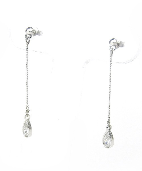 itam(アイタム)の「【itam】アイタム/ キュービックジルコニアピアス(ピアス(両耳用)・レディース・シルバー/ゴールド/ピンクゴールド・FREE)」の9枚目の写真