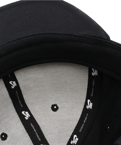 NIKE SB（ナイキエスビー）の「ユニセックス ナイキ スケート キャップ NIKE SB ICON PRO CAP 628683（キャップ・メンズ・ブラック/ブルー・ONE SIZE）」の9枚目の写真