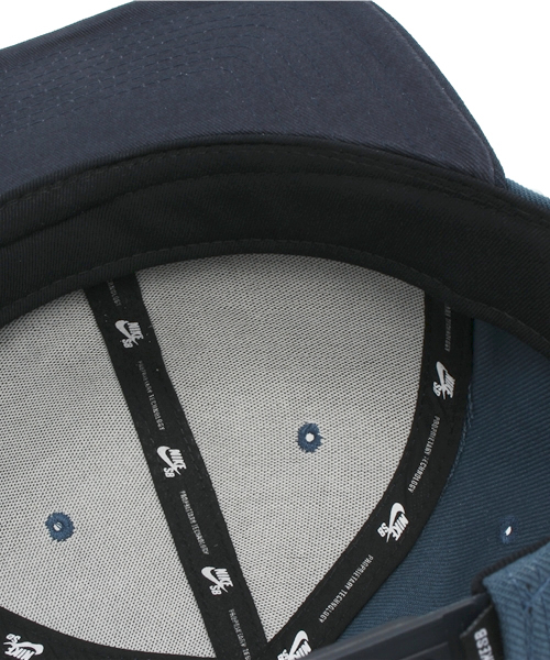 NIKE SB（ナイキエスビー）の「ユニセックス ナイキ スケート キャップ NIKE SB ICON PRO CAP 628683（キャップ・メンズ・ブラック/ブルー・ONE SIZE）」の11枚目の写真