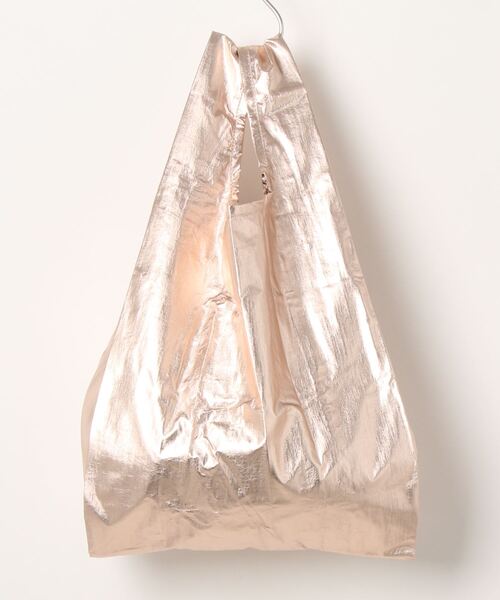 DouDou(ドゥドゥ)の「【BAGGU/バグゥ】23AWメタリック BABY BAGGU(エコバッグ/サブバッグ・レディース・ピンク・FREE)」の12枚目の写真