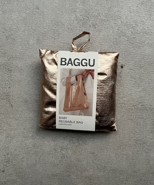 DouDou(ドゥドゥ)の「【BAGGU/バグゥ】23AWメタリック BABY BAGGU(エコバッグ/サブバッグ・レディース・ピンク・FREE)」の10枚目の写真