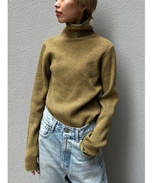 BLACK BY MOUSSY | melange high neck tops(メランジハイネックトップス)(ニット/セーター)
