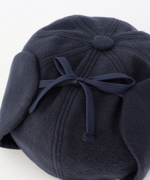 SUBLIME（サブライム）の「SUBLIME/サブライム EAR FLAP 2WAY HUNTING/イヤーフラップ ハンチング（ハンチング/ベレー帽・メンズ・ネイビー/ブラック/グレー・ONE SIZE）」の8枚目の写真