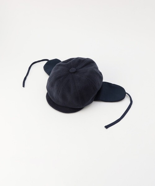 SUBLIME（サブライム）の「SUBLIME/サブライム EAR FLAP 2WAY HUNTING/イヤーフラップ ハンチング（ハンチング/ベレー帽・メンズ・ネイビー/ブラック/グレー・ONE SIZE）」の9枚目の写真