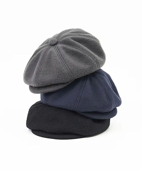 SUBLIME（サブライム）の「SUBLIME/サブライム EAR FLAP 2WAY HUNTING/イヤーフラップ ハンチング（ハンチング/ベレー帽・メンズ・ネイビー/ブラック/グレー・ONE SIZE）」の14枚目の写真