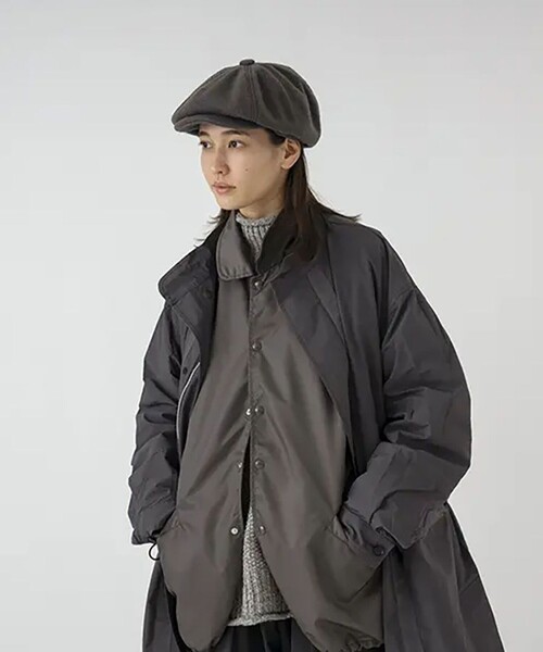 SUBLIME（サブライム）の「SUBLIME/サブライム EAR FLAP 2WAY HUNTING/イヤーフラップ ハンチング（ハンチング/ベレー帽・メンズ・ネイビー/ブラック/グレー・ONE SIZE）」の15枚目の写真