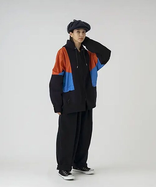 SUBLIME（サブライム）の「SUBLIME/サブライム EAR FLAP 2WAY HUNTING/イヤーフラップ ハンチング（ハンチング/ベレー帽・メンズ・ネイビー/ブラック/グレー・ONE SIZE）」の16枚目の写真