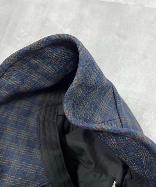 VICKY（ビッキー）の「【KOREAN ITEM】チェックバケットハット（ハット・レディース・グレー系その他/ブラウン系その他・FREE）」の11枚目の写真