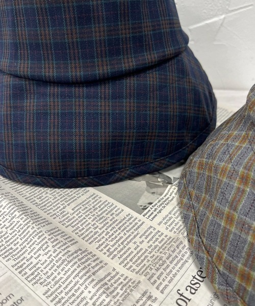 VICKY（ビッキー）の「【KOREAN ITEM】チェックバケットハット（ハット・レディース・グレー系その他/ブラウン系その他・FREE）」の20枚目の写真