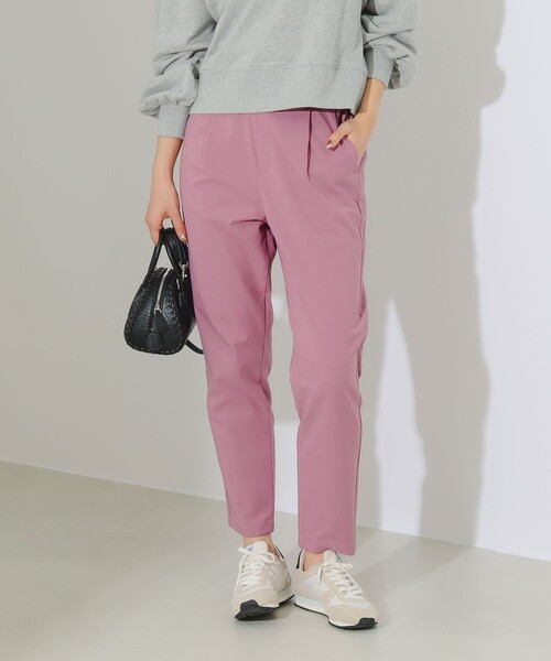 B:MING by BEAMS（ビーミングバイビームス）の「【6色展開】B:MING by BEAMS / スタイルフリー テーパードパンツ 24SS（スラックス・レディース・ピンク/ネイビー/オフホワイト/ブラック/ブラウン系その他/ブルー系その他2・XS/S/M/L/O）」の6枚目の写真