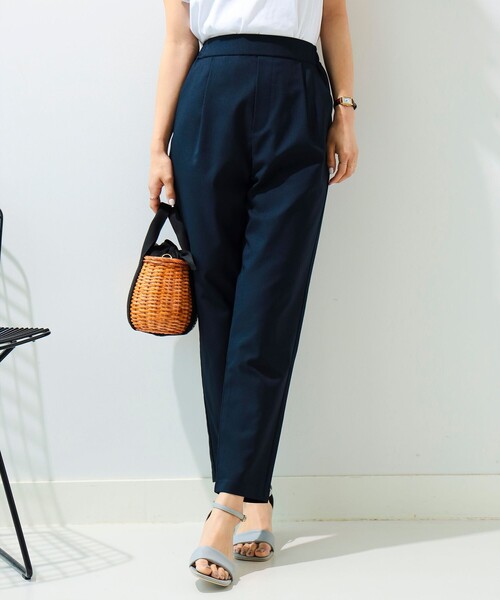 B:MING by BEAMS（ビーミングバイビームス）の「【6色展開】B:MING by BEAMS / スタイルフリー テーパードパンツ 24SS（スラックス・レディース・ピンク/ネイビー/オフホワイト/ブラック/ブラウン系その他/ブルー系その他2・XS/S/M/L/O）」の19枚目の写真