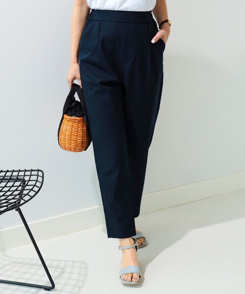 B:MING by BEAMS（ビーミングバイビームス）の「【6色展開】B:MING by BEAMS / スタイルフリー テーパードパンツ 24SS（スラックス・レディース・ピンク/ネイビー/オフホワイト/ブラック/ブラウン系その他/ブルー系その他2・XS/S/M/L/O）」の20枚目の写真