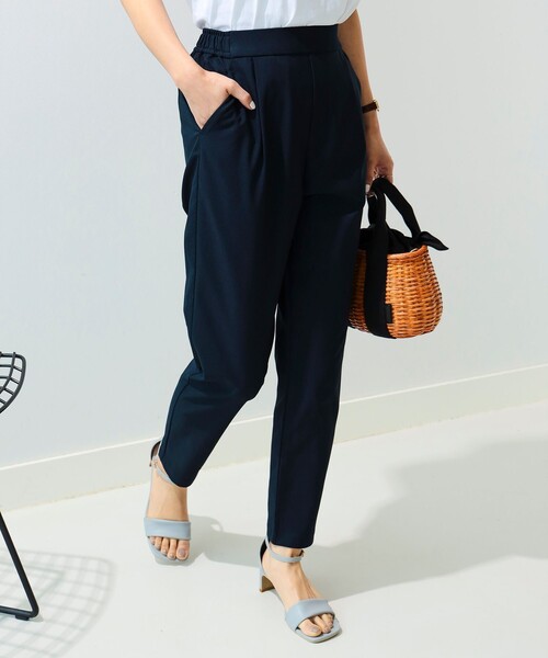 B:MING by BEAMS（ビーミングバイビームス）の「【6色展開】B:MING by BEAMS / スタイルフリー テーパードパンツ 24SS（スラックス・レディース・ピンク/ネイビー/オフホワイト/ブラック/ブラウン系その他/ブルー系その他2・XS/S/M/L/O）」の21枚目の写真