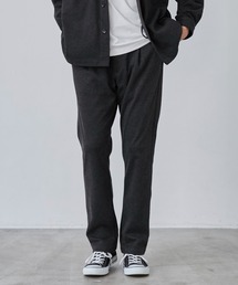 coen（コーエン）の「極楽フラノテーパードタックイージーパンツ（スラックス・メンズ）」