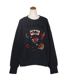 Uです✨完売品！ケイタマルヤマ✨　ドラゴン刺繍スウェット　ブラック KEITAMARUYAMA × ssstein | VINTAGE SATIN / VELVET REVERSIBLE