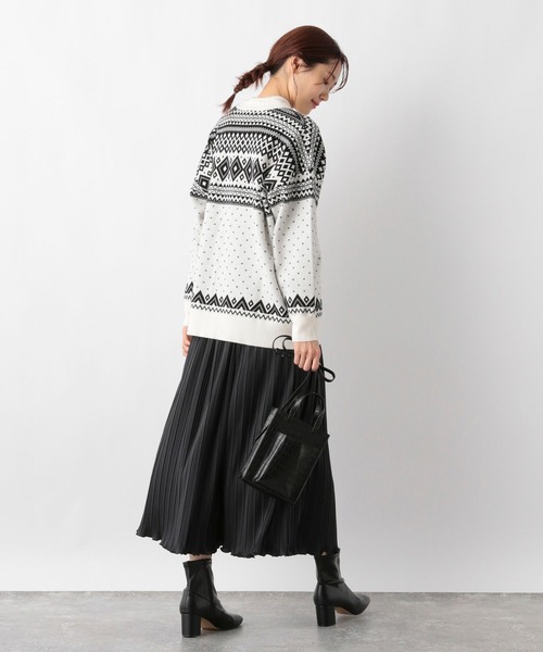 GLOBAL WORK（グローバルワーク）の「フワフワHug meセットアップ/906889（ワンピース・レディース・グレー系その他3/ブルー系その他6/ブラック/ベージュ/グレイッシュベージュ・LARGE/MEDIUM）」の14枚目の写真