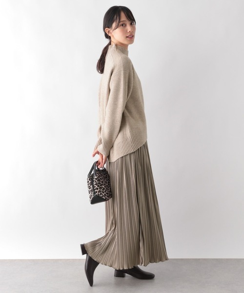 GLOBAL WORK（グローバルワーク）の「フワフワHug meセットアップ/906889（ワンピース・レディース・グレー系その他3/ブルー系その他6/ブラック/ベージュ/グレイッシュベージュ・LARGE/MEDIUM）」の8枚目の写真