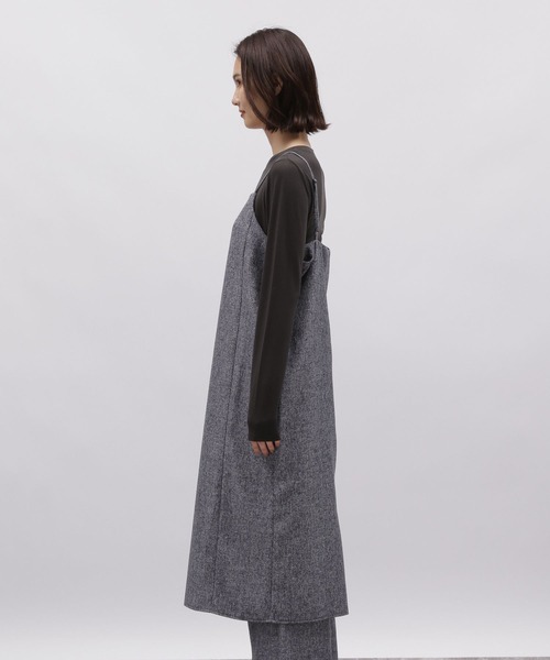 LAKOLE（ラコレ）の「ツイードライクロングワンピース / 984162（ワンピース・レディース・ネイビー系8/ブラウン系7・SMALL/MEDIUM）」の8枚目の写真