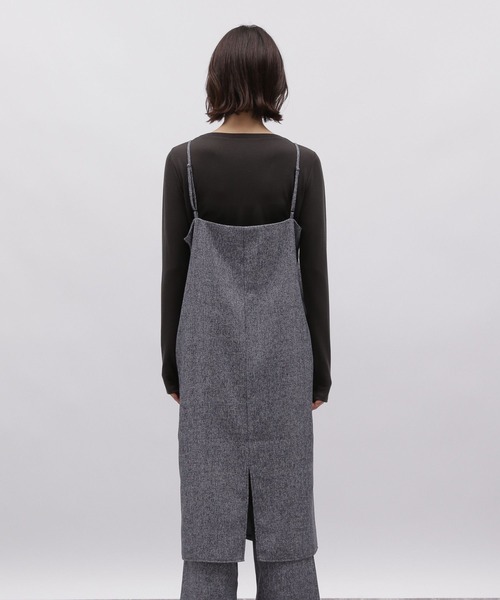 LAKOLE（ラコレ）の「ツイードライクロングワンピース / 984162（ワンピース・レディース・ネイビー系8/ブラウン系7・SMALL/MEDIUM）」の9枚目の写真