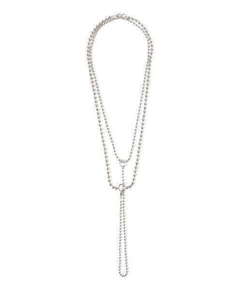 Ray BEAMS(レイビームス)の「Ray BEAMS / 3本セット ボールチェーン ネックレス(ネックレス・レディース・シルバー・ONE SIZE)」の13枚目の写真