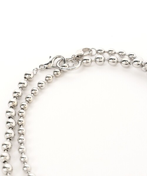 Ray BEAMS(レイビームス)の「Ray BEAMS / 3本セット ボールチェーン ネックレス(ネックレス・レディース・シルバー・ONE SIZE)」の14枚目の写真