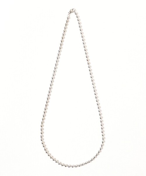 Ray BEAMS(レイビームス)の「Ray BEAMS / 3本セット ボールチェーン ネックレス(ネックレス・レディース・シルバー・ONE SIZE)」の17枚目の写真