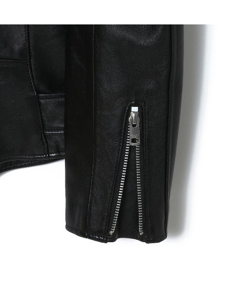 beautiful people(ビューティフルピープル)の「beautiful people vintage leather THE/ a riders jacket 1001402821(ライダースジャケット・メンズ・ブラック・X-LARGE)」の6枚目の写真