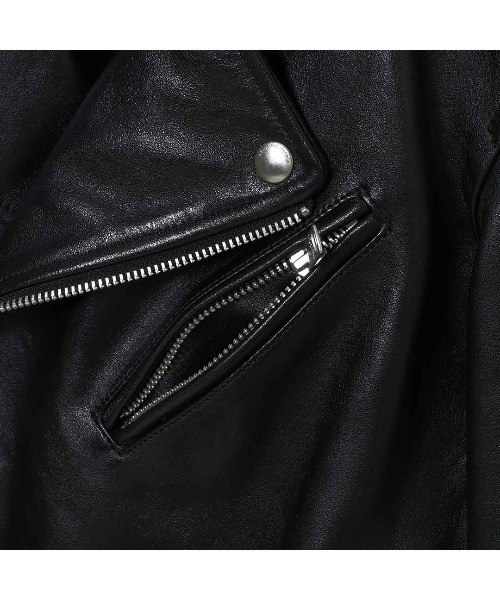 beautiful people(ビューティフルピープル)の「beautiful people vintage leather THE/ a riders jacket 1001402821(ライダースジャケット・メンズ・ブラック・X-LARGE)」の7枚目の写真