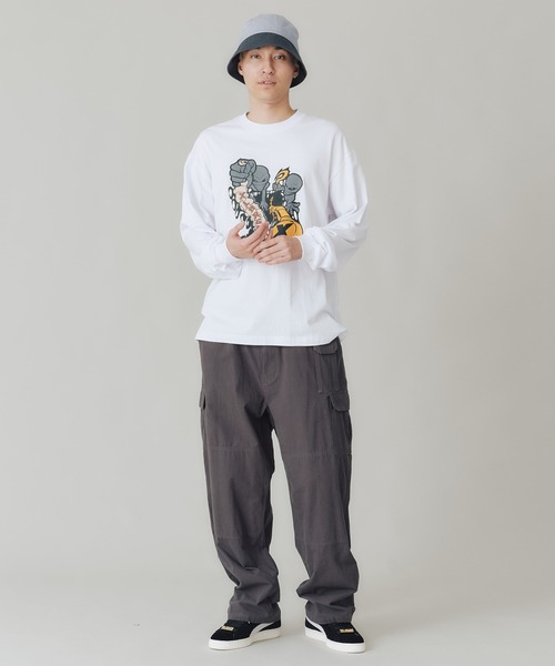 XLARGE（エクストララージ）の「ALIENS L/S TEE（Tシャツ/カットソー・メンズ・レッド/ブラック/ホワイト・XL/M/S/L）」の11枚目の写真