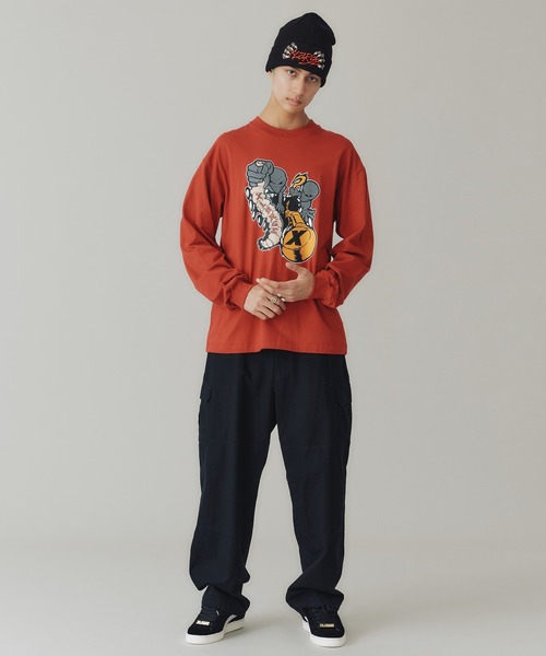XLARGE（エクストララージ）の「ALIENS L/S TEE（Tシャツ/カットソー・メンズ・レッド/ブラック/ホワイト・XL/M/S/L）」の13枚目の写真
