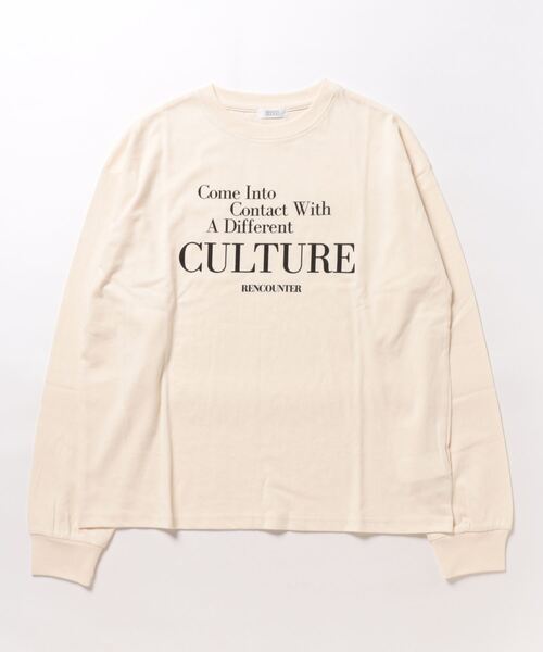 LOWRYS FARM(ローリーズファーム)の「spaceカコウプリントLS 992837(Tシャツ/カットソー・レディース・ホワイト/ホワイト系その他/チャコールグレー/グレー・FREE)」の5枚目の写真