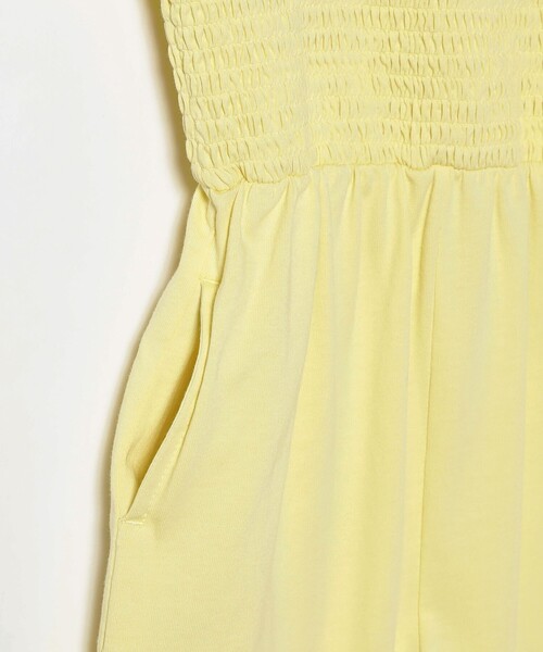 B:MING by BEAMS（ビーミングバイビームス）の「B:MING by BEAMS / パフスリーブ オールインワン（100～140cm）（つなぎ/オールインワン・キッズ・イエロー系その他3/ダークグリーン・140/130/120/110/100）」の15枚目の写真