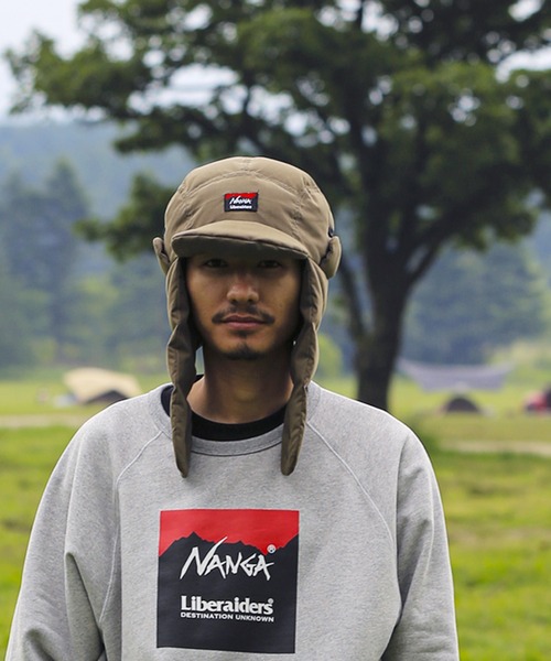 帽子 NANGA LIBERAIDERS TAKIBI RIPSTOP DOWNCAP NANGA（ナンガ）の「NANGA/ナンガ×Liberaiders/リベレイダース