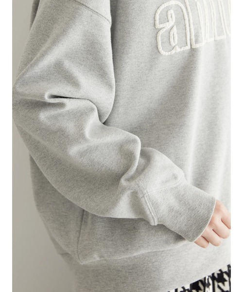 AMERICAN HOLIC（アメリカンホリック）の「発泡ロゴポンチプルオーバー（Tシャツ/カットソー・レディース・ネイビー/グレー系その他/オフホワイト・M/L）」の9枚目の写真