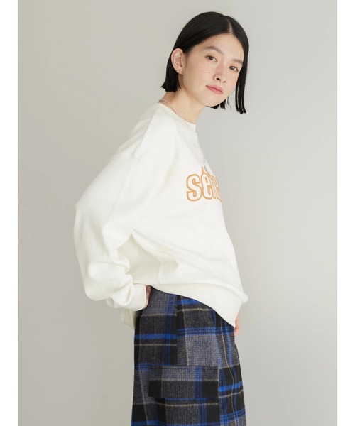 AMERICAN HOLIC（アメリカンホリック）の「発泡ロゴポンチプルオーバー（Tシャツ/カットソー・レディース・ネイビー/グレー系その他/オフホワイト・M/L）」の16枚目の写真