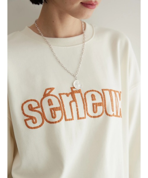 AMERICAN HOLIC（アメリカンホリック）の「発泡ロゴポンチプルオーバー（Tシャツ/カットソー・レディース・ネイビー/グレー系その他/オフホワイト・M/L）」の18枚目の写真