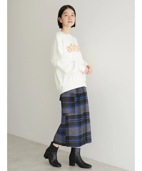 AMERICAN HOLIC（アメリカンホリック）の「発泡ロゴポンチプルオーバー（Tシャツ/カットソー・レディース・ネイビー/グレー系その他/オフホワイト・M/L）」の20枚目の写真