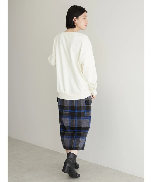 AMERICAN HOLIC（アメリカンホリック）の「発泡ロゴポンチプルオーバー（Tシャツ/カットソー・レディース・ネイビー/グレー系その他/オフホワイト・M/L）」の21枚目の写真